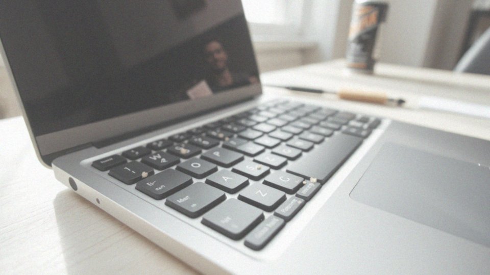 W jaki sposób wyczyścić klawiaturę laptopa?