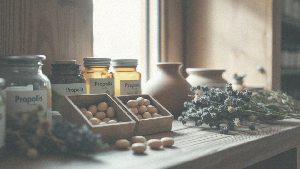Jakie właściwości zdrowotne mają czopki propolisowe?
