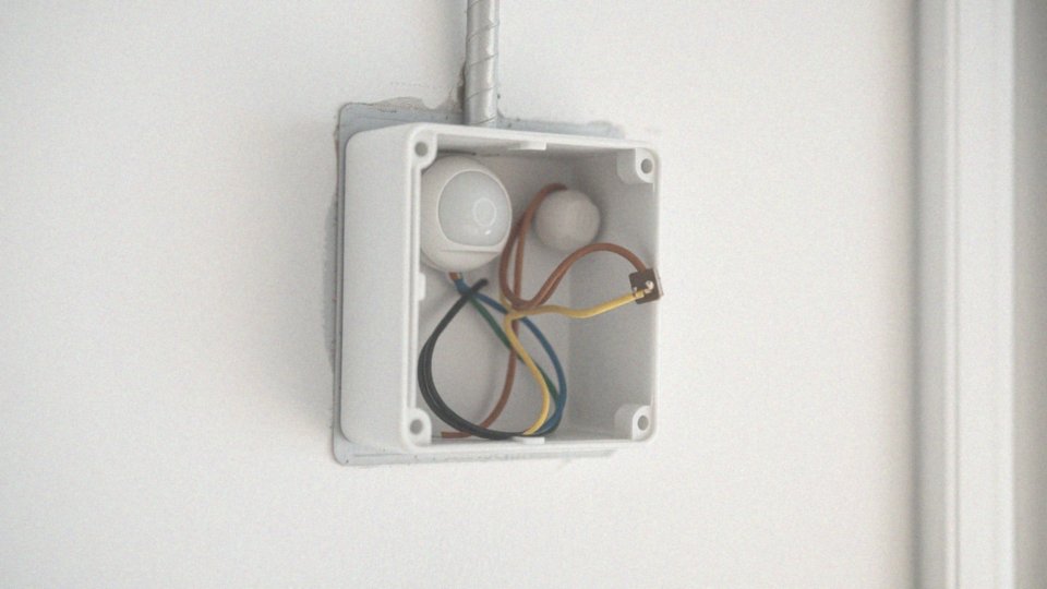 Jak wygląda schemat podłączenia czujnika ruchu do lampy?