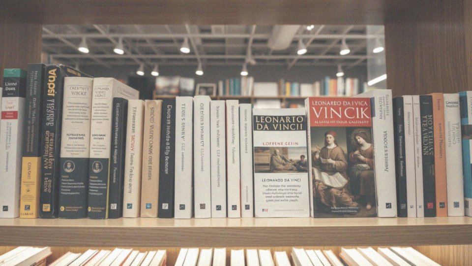 Jakie poradniki i albumy znajdują się w kategorii myślenia jak Leonardo?