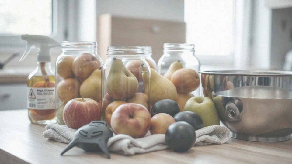 Jakie metody chemiczne można stosować w walce z muszkami owocówkami?