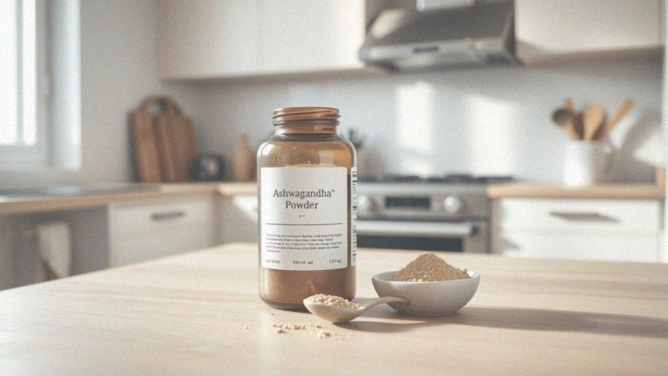 Jakie są zalecenia producenta dotyczące suplementacji ashwagandhą?