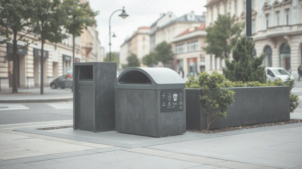 Jakie są zalety zabudowy koszy w miejscach publicznych?